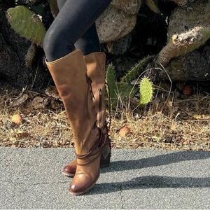 Freebird lace up boots